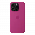 Чохол Apple Silicone Case with Magsafe для iPhone 16 Pro (Fuchsia)