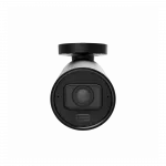 IP-камера дротова Ajax BulletCam HLVF 5 MP Black, 2.8–12 мм, PoE, True WDR, IP67, ІЧ 60 м, LED 40 м, аудіо, кут огляду 31° до 111°, вулична, чорна, 126276.217.BL1