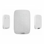 Бездротова сенсорна клавіатура Ajax Keypad Plus, jeweller, бездротовий, білий