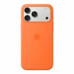 Чохол Apple Silicone Case with Magsafe для iPhone 17 Pro Max (Orange)