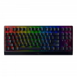 Клавіатура механічна Razer BlackWidow V3 TKL 87key, Green Switch, USB-A, EN/RU, RGB, чорний
