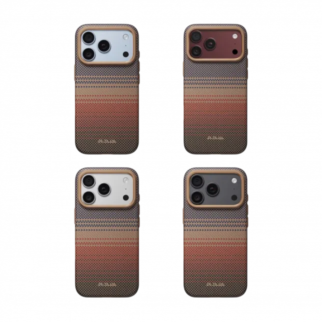 Чохол Pitaka Summa Supreme Craft для iPhone 18 Pro/17 Pro Sunset