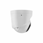 IP-Камера дротова Ajax TurretCam, 5мп, 4мм, Poe, True WDR, IP 65, ІЧ 35м, аудіо, кут огляду 75°до 85°, купольна, біла
