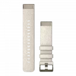 Ремінець QuickFit 20 мм, Cream Heathered бежевий, Soft Gold застібка, нейлоновий