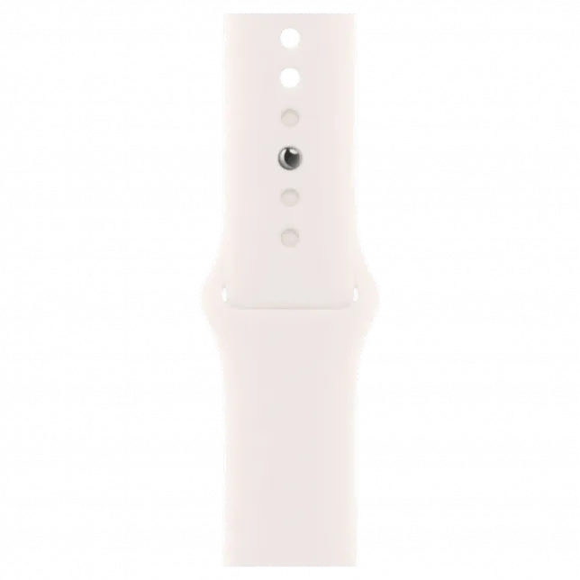 Apple Watch Series 11 GPS + LTE, 46mm Rose Gold Aluminium Case with Light Blush Sport Band (M/L)