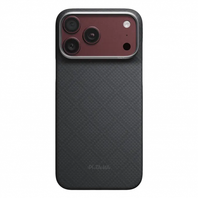 Чохол Pitaka Edge Ultra-Slim Argyle для iPhone 18 Pro/17 Pro Lava Black