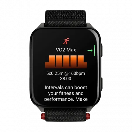 Смарт-годинник Garmin Venu X1 Black з титановим Slate корпусом та чорним нейлоновим ремінцем ComfortFit