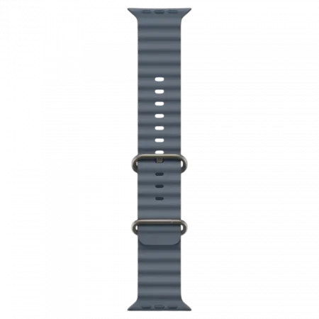 Apple Watch Ultra 3 GPS + LTE, 49mm Natural Titanium Case with Anchor Blue Ocean Band