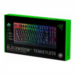 Клавіатура механічна Razer BlackWidow V3 TKL 87key, Green Switch, USB-A, EN/RU, RGB, чорний