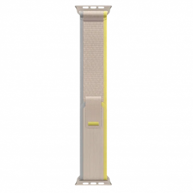 б/у Apple Watch Ultra GPS + LTE 49mm Titanium Case with Yellow/Beige Trail Loop - S/M