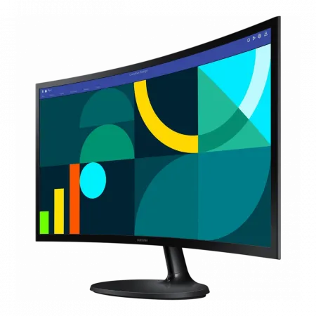 Монітор Samsung 23.8" S24D360 D-Sub, HDMI, VA, 100Hz, 4ms, CURVED