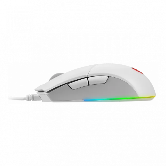 Комплект клавіатура та миша MSI Vigor GK30 COMBO WHITE UA USB, EN/UKR/RU, RGB, білий