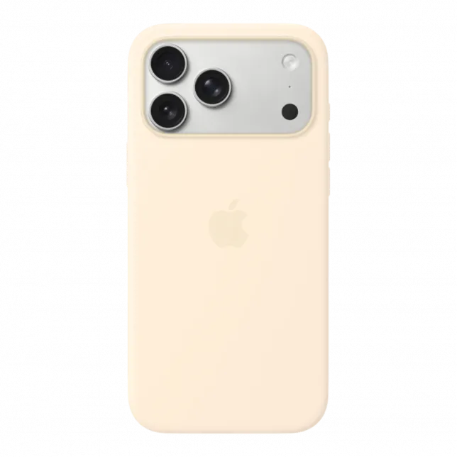 Чохол Apple Silicone Case with Magsafe для iPhone 17 Pro (Vanilla)