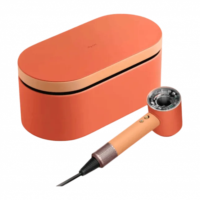 Фен Dyson Supersonic HD16 Nural Straight+Wavy (Ceramic Apricot/Topaz)