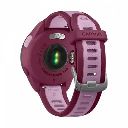 Смарт-годинник Garmin Forerunner 165 Music Berry/Lilac червоно-рожевий