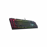Клавіатура механічна Razer BlackWidow V4 X 110key, Green Switch, USB-A, EN/RU, RGB, чорний