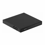 Мережевий відеореєстратор Ajax NVR H2DAC 8 black, HDMI 4K, 2 HDD, 8 каналів, чорний, 140908.122.BL1