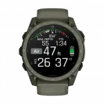 Смарт-годинник Garmin Tactix 8 51 мм AMOLED, Cerakote Coating З балістичним калькулятором Applied Ballistics Ultralight, з покриттям Olive Drab хакі Cerakote