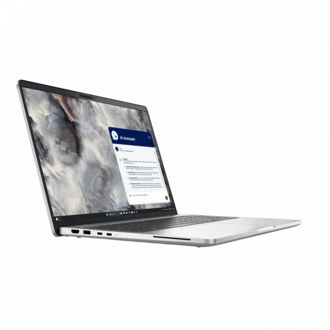 Ноутбук Dell Pro 16 Plus 16" FHD+ AG, Intel U5-235U, 32GB, F512GB, UMA, Lin, сріблястий