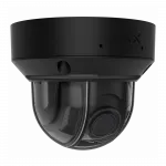 IP-камера дротова Ajax DomeCam HLVF 5 MP Black, 2.8–12 мм, PoE, True WDR, IP65, ІЧ 40 м, LED 25 м, аудіо, кут огляду 32° до 100°, чорна, 126284.214.BL1