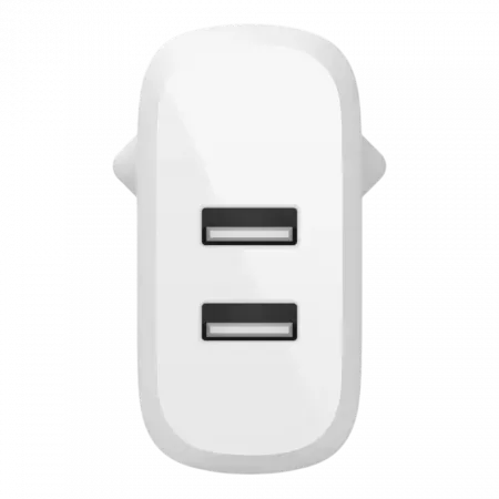 Зарядний пристрій Belkin 24W 2xUSB-A White