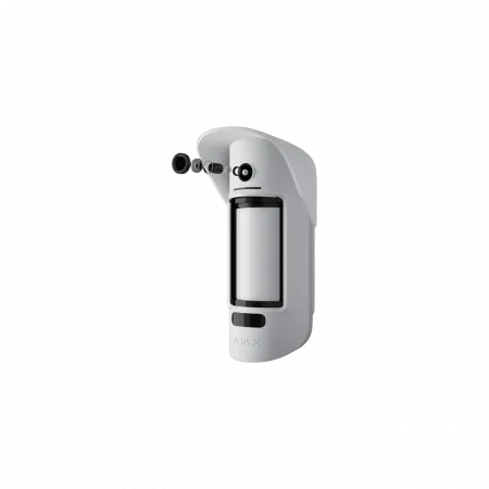 Датчик руху вуличний з фотофіксацією Ajax MotionCam Outdoor, Jeweler, бездротовий, білий (26074.84.WH1)