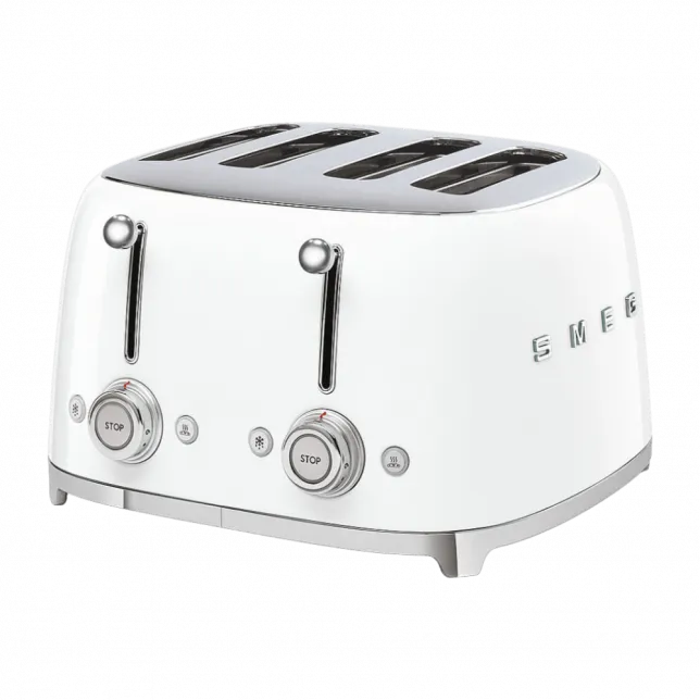 Тостер Smeg на 4 скибочки (White)