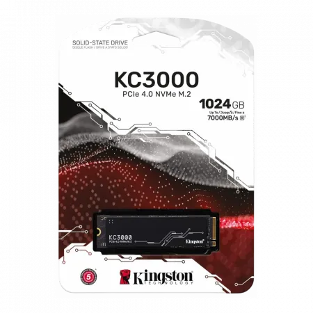 Накопичувач SSD Kingston M.2 1TB PCIe 4.0 KC3000
