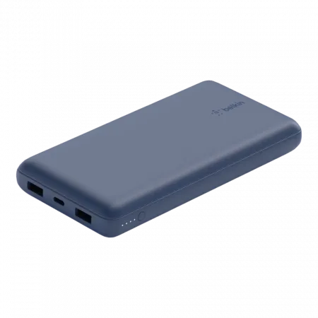 Повербанк Belkin 20000mAh 15W 2xUSB-A/1xUSB-C, Blue