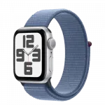 б/у Apple Watch SE 2 GPS 40mm Silver Aluminum Case with Winter Blue Sport Loop