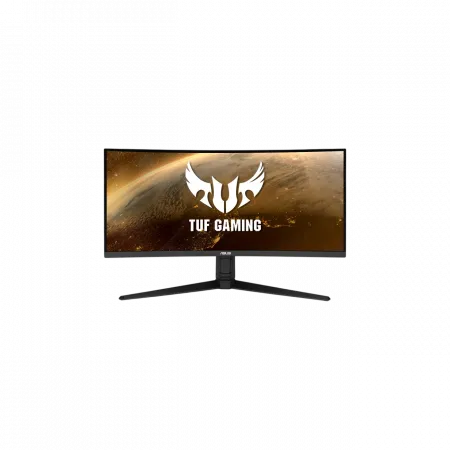 Монітор Asus 34" TUF Gaming VG34VQL1B 2xHDMI, 2xDP, USB, MM, VA, 3440x1440, 21:9, 165Hz, 1ms, sRGB 120%, CURVED, FreeSync, HAS, HDR400