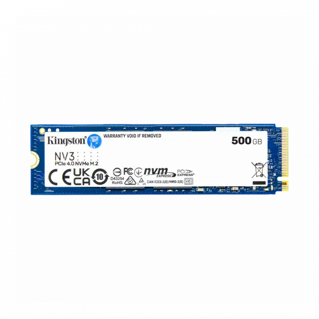 Накопичувач SSD Kingston M.2  500GB PCIe 4.0 NV3
