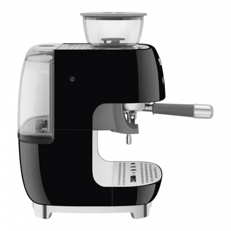 Кавомашина еспресо з кавомолкою Smeg (Black)