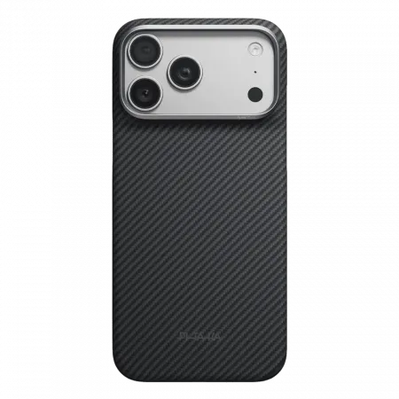 Чохол Pitaka Edge Ultra-Slim Twill Black/Grey для iPhone 18 Pro/17 Pro