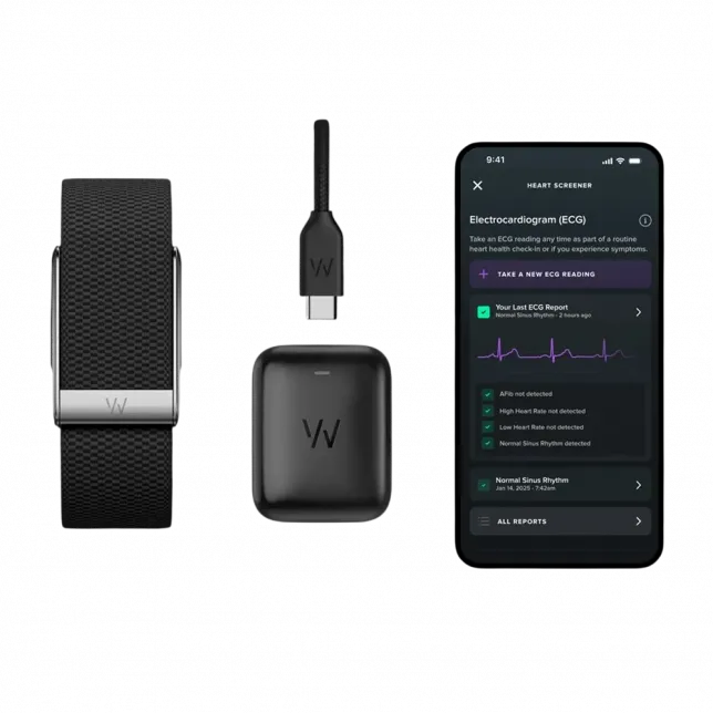 Фітнес-браслет WHOOP MG Life Obsidian/Titanium 12-Month Membership