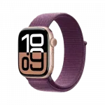 б/у Apple Watch Series 10 GPS 42mm Rose Gold Aluminum Case with Plum Sport Loop