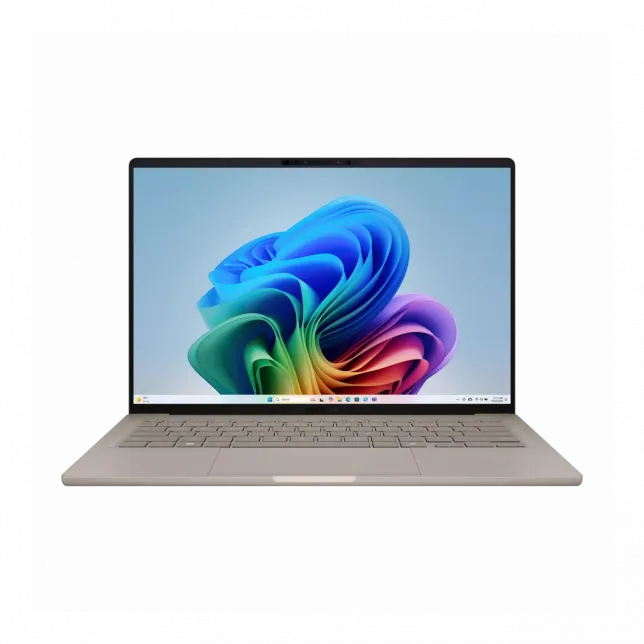 Ноутбук ASUS Zenbook A14 UX3407NA-QD023W 14" WUXGA OLED, Qualcomm X2 Elite Extreme, 32GB, F1TB, UMA, Win11, Бежевий