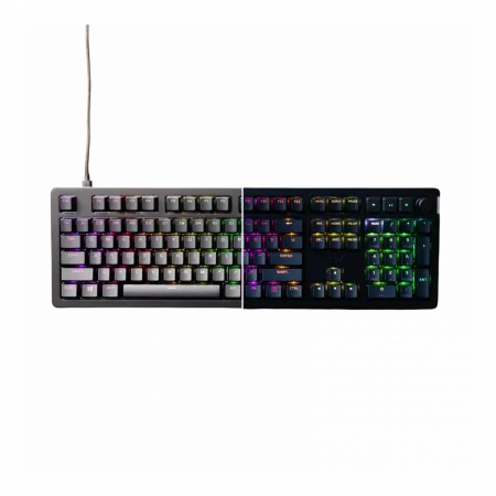 Клавіатура механічна HyperX Alloy Rise 106key, Red, USB-A, EN/UA, RGB, чорний