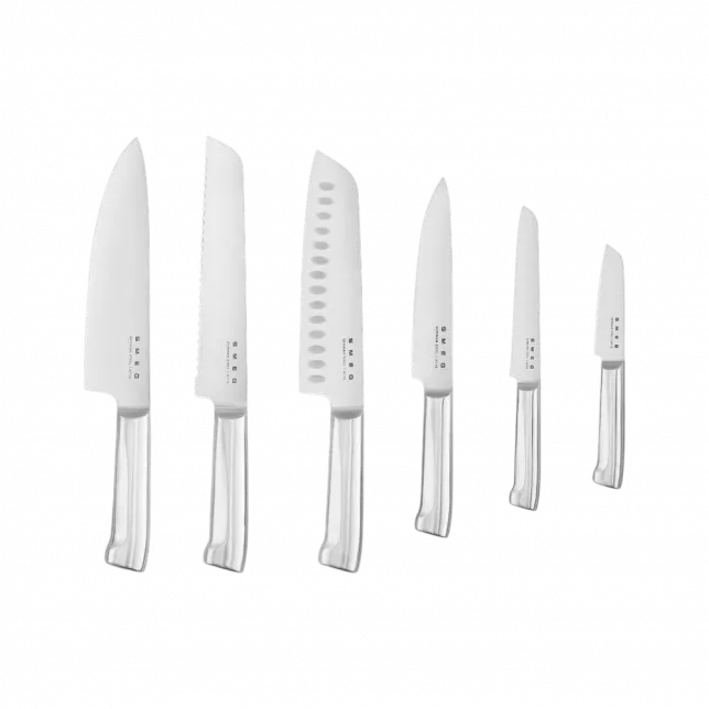 Комплект ножів Smeg (White)