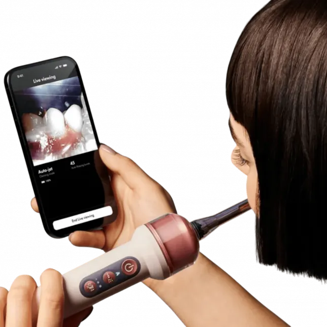 Зубна Електрощітка+Ірригатор Dyson CameraJet Toothbrush with Irrigation (Ceramic Pink)