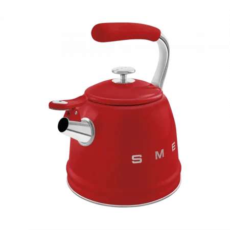 Чайник зі свистком Smeg (Red)