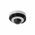 IP-Камера дротова Ajax DomeCam Mini, 5мп, 4мм, Poe, True WDR, IP 65, ІЧ 30м, аудіо, кут огляду 75°до 85°, міні купольна, біла