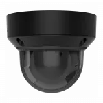 IP-камера дротова Ajax DomeCam HLVF 5 MP Black, 2.8–12 мм, PoE, True WDR, IP65, ІЧ 40 м, LED 25 м, аудіо, кут огляду 32° до 100°, чорна, 126284.214.BL1