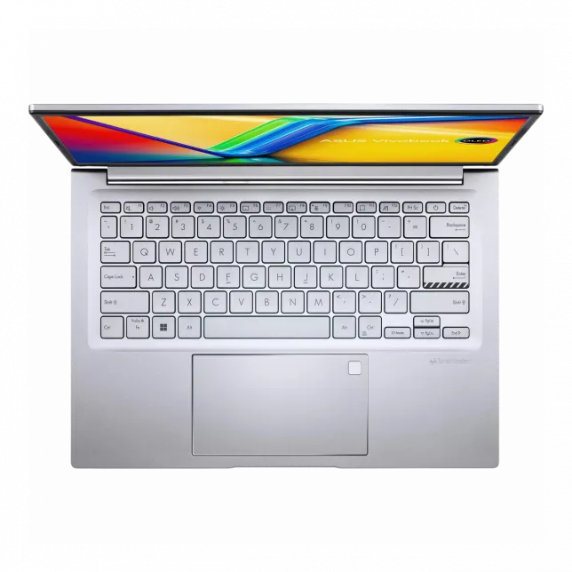 Ноутбук ASUS Vivobook 14 M1405NAQ-LY031 14" WUXGA IPS, AMD R5-150, 16GB, F512GB, UMA, NoOS, Сріблястий