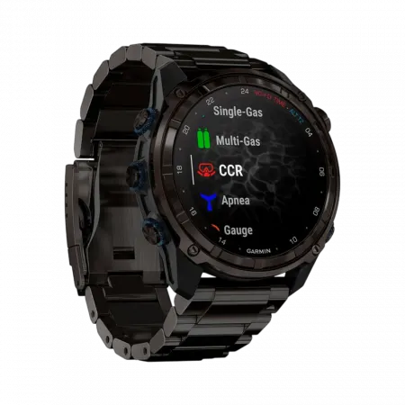 Смарт-годинник Garmin Descent Mk3i 51 мм Carbon Grey DLC Titanium з DLC Titanium титановим браслетом