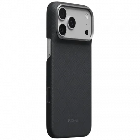 Чохол Pitaka Edge Ultra-Slim Argyle для iPhone 18 Pro Max/17 Pro Max Lava Black