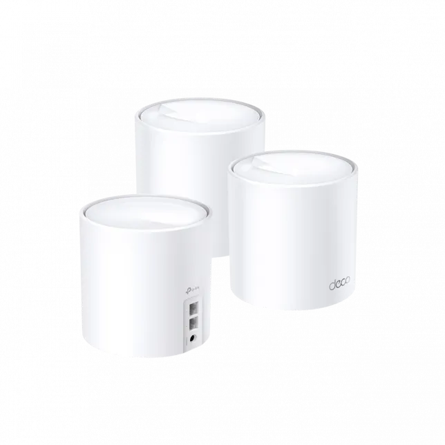 Система WiFi-Mesh TP-LINK Deco X20 AX1800, 1xGE LAN, 1xGE WAN, 3мод