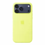 Чохол Apple Silicone Case with Magsafe для iPhone 17 Pro (Neon Yellow)