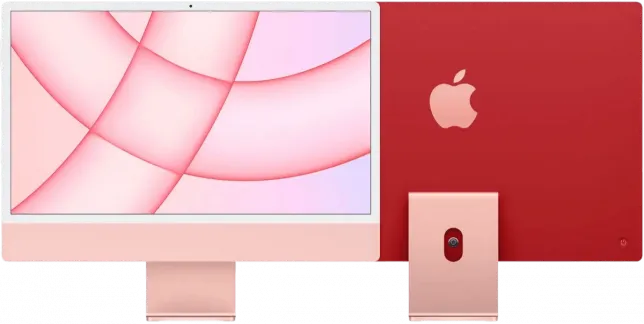 б/у Apple iMac 24 with Retina 4.5K, Apple M1, 512GB, 8 CPU / 8 GPU, 8GB RAM, Pink (2021)