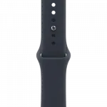 Apple Watch Series 12 GPS 42mm Space Gray Aluminum Case with Navy Blue Sport Band S/M (MJE74)
